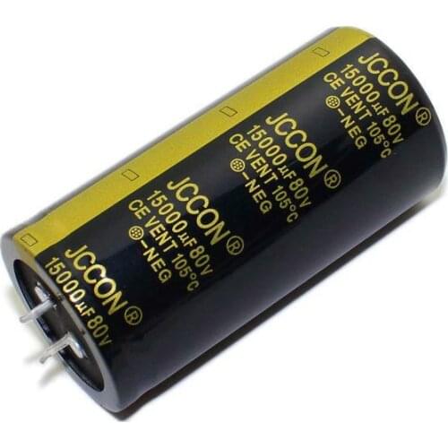 JCCON Horn Aluminum Electrolytic Capacitor 80v15000uf Volume 35*70 Audio Amplifier Audio