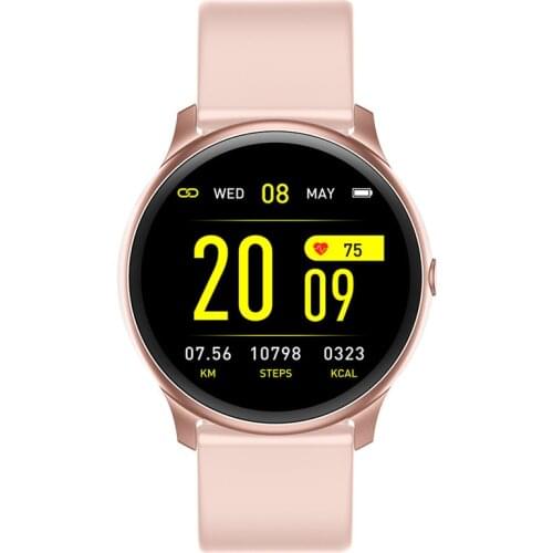 KW19 Smart watch Women Heart rate monitor Multi-Languages IP67 Waterproof Men Sport Band Fitness Tracker smart bracelet