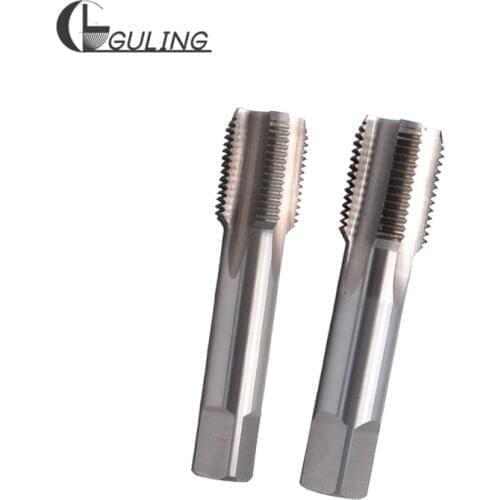 HSSE American Parallel Pipe Thread Straight Groove Tap NPS 1/8-27 1/4-18 3/8-18 1/2-14 3/4-14 Parallel Pipe Straight Slot Taps