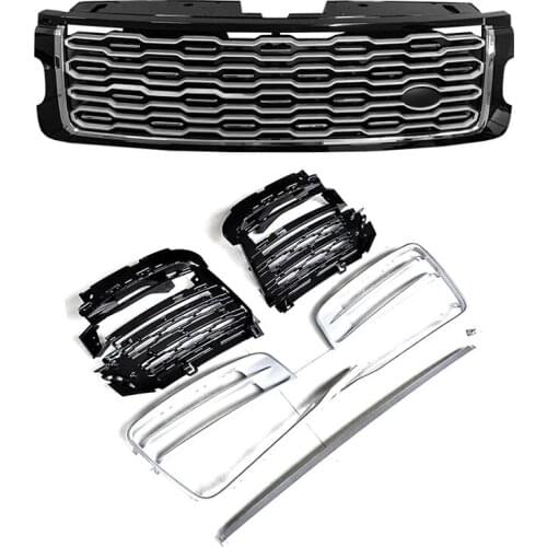 6 pieces front grille mesh grill for Land Rover Range Rover SV Autobiography SVA 2018-2021 front mesh vent