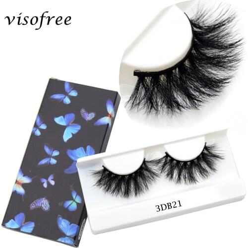 Visofree 3D Mink Lashes False Eyelashes Reusable Natural Thick Long Eye Lashes Wispy Makeup Beauty Extension Tools Faux Cils