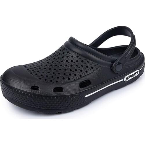 2020 Men Shoes Beach Casual Womens Light Crokks Clogs Slippers Unisex Couple Sandal Flip Flops Shoes Non-slide FEMale