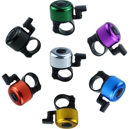 Bicycle Bell Alloy Mountain Road Bike Horn Sound Alarm For Safety Cycling Handlebar Metal Ring Bike Bell Bicycle Accessories