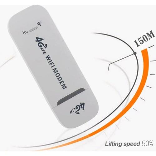 2021 4G LTE USB Modem Network Adapter With WiFi Hotspot SIM Card 4G Wireless Router For Win XP Vista 7/10 Mac 10.4 IOS fast ship