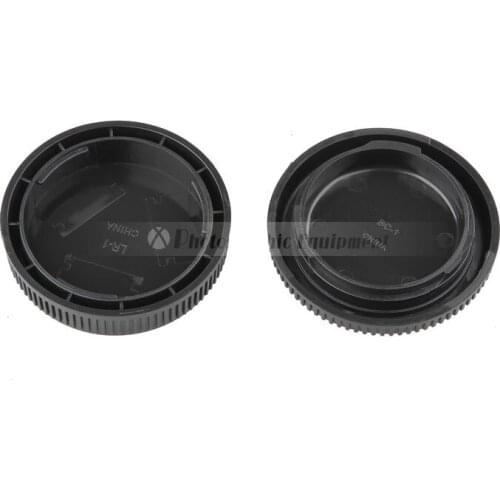 50PCS/Lot E520 E500 E-5 E-410 E420 Camera Body + Rear Lens Cap Fits for 0ly/mpus OM Bayonet
