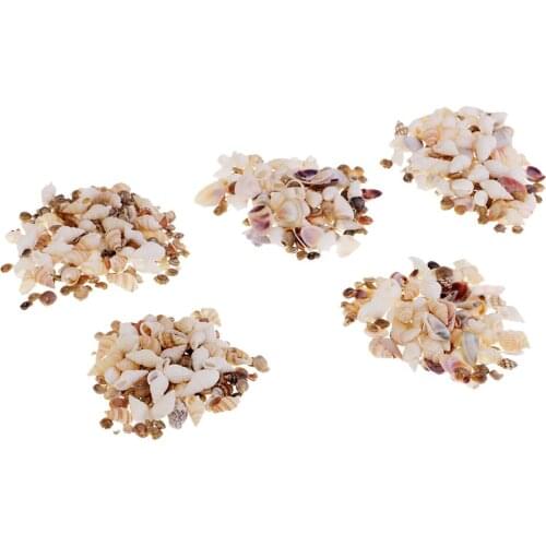 Mini DIY Cabin Shells Beach Accessories Landscape Beach Shells used for photographic ornaments or home fish tank ornaments