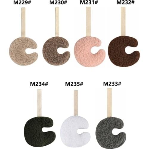 Baby Pacifier Chain Pendant Soft Cotton Plush Moon Soother Dummy Nipple Holder Newborn Infants Teething Nursing Toys