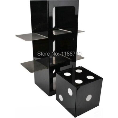 Dice Thru Steel Board-Ultra Dice Penetration - Stage Magic / Magic Trick, Gimmick, Props