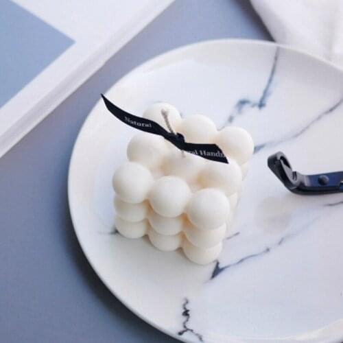 DIY Candles Mould Soy Wax Candle Mold Hand-made Aromatherapy Plaster Candle 3D Silicone Mold Soy Aroma Wax Soap Candles Mold