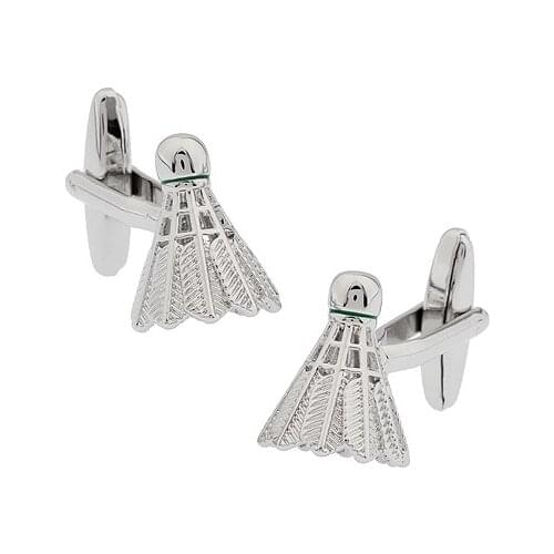 Gemelolandia-silver-colored feather and Tintero shirt cufflinks-original cufflinks for shirts-Mens Accessories