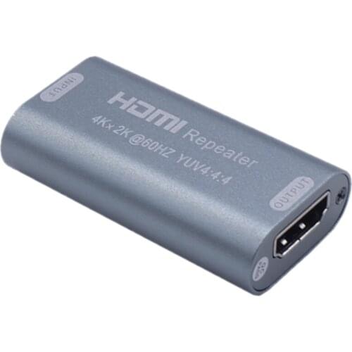 Hot HDMI Repeater 50M HDMI Extender Supports 3D 4Kx2K Female to Female HDMI2.0 Signal Amplifier