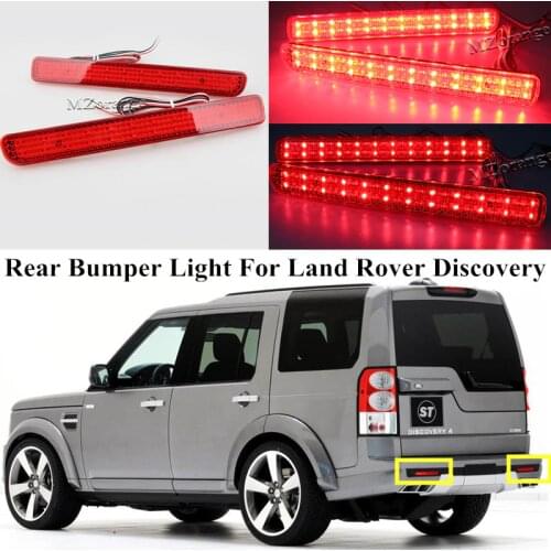 2 Pcs LED Rear Reflector For Land Rover Discovery 3 4/LY021 2005-2013 For Range Rover Sport 2010-2013 Tail Bumper Lamp Light