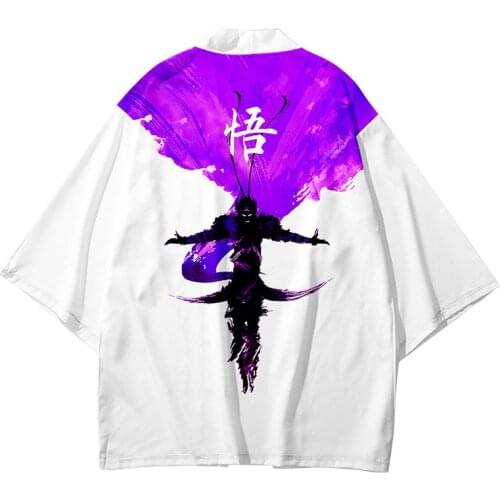 Plus Size 6XL 5XL 4XL XXL 3XL Loose Cardigan Robe Women Men Harajuku Japanese Kimono Cosplay Blouse Tops Haori Yukata Clothing