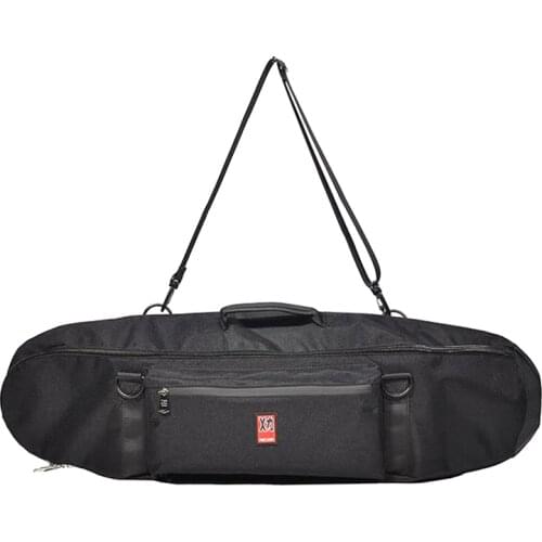 Top!-MACKAR POPULAR SIMPLE Electric Skateboard Bag Longboard Flat Plate Double Shoulder Adjustable Folding Cover Skate Parts