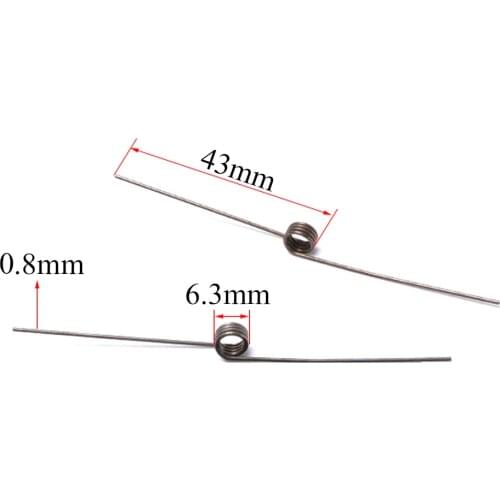 Storage bucket V type Torsion Spring Garbage 180 Degree Can Adjustable 4Coils 0.8mm Torsion Spring