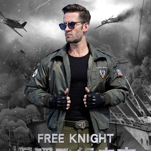 Riding windproof clothing top Army Tactic Work Loose Windbreak Thickening Warm dough Coat scooter motorcycle Bomber Pilot jacket