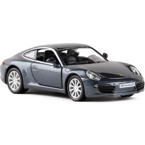 High Simulation 1:36 RMZ City Porsch 911 Spyder Alloy Diecast Models Car Toys Pull Back Toy Sports car Vehicle For Kids Toy Gift