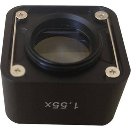 1.55X Cinema Movie Lens Widescreen Brushed Blu-ray Anamorphic High-defination Lens Compatible with Hero 9 Sports Action Cameras