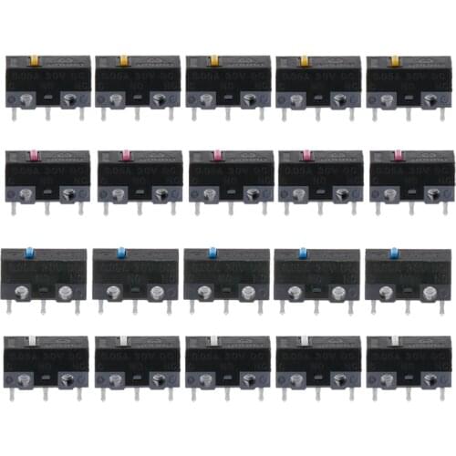 5Pcs Original HUANO Mouse Micro Switch Micro Button H052