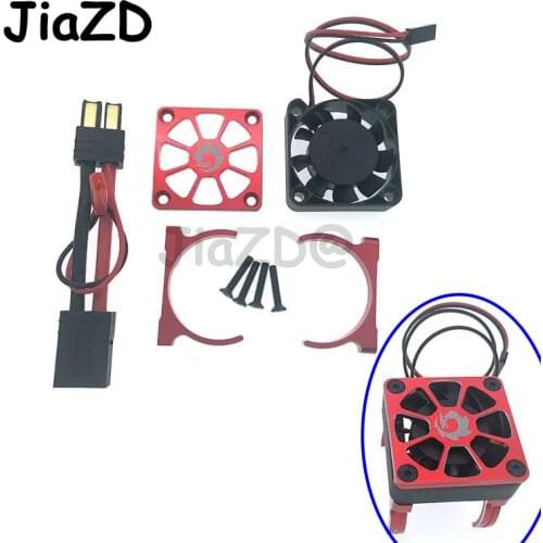 540 550 3650 3660 Motor Radiator TRX Plug Cooling Fan for 1/10 RC Crawler TRAXXAS TRX4 TRX6 SLASH Upgrade Parts Y09