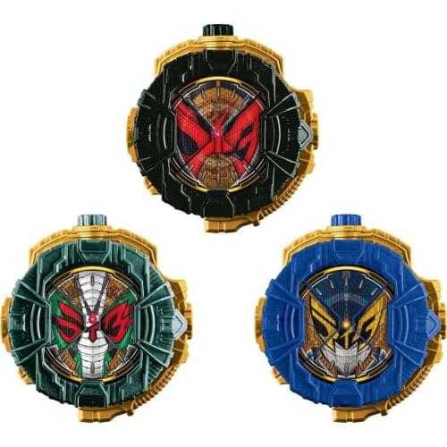 Bandai Mask Knight Garage Model Toy PB DX Mask Knight Time King Theater Edition Watch Set 40962