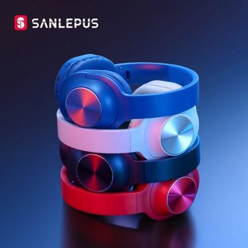 SANLEPUS Bluetooth Wireless Headphones Portable Stereo Headset with Mic For Music Earphone For iPhone Samsung Xiaomi