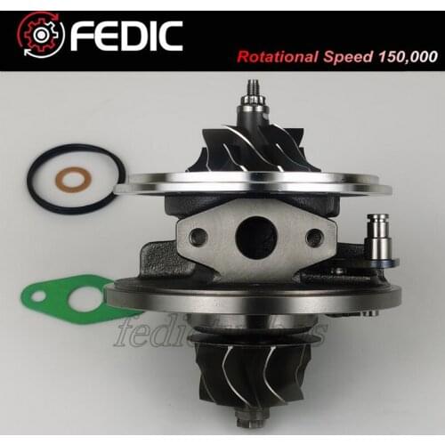 Turbo cartridge GT1749V CHRA 764609 Turbo charger for Fiat Lancia Peugeot Citroen 2.0 HDI 88 Kw 120 HP DW10UTED4 2007