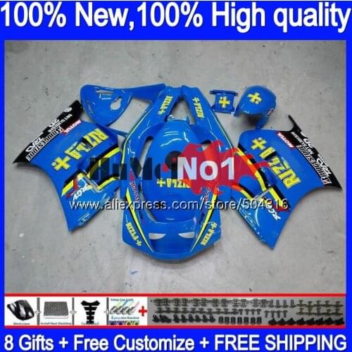 Body For SUZUKI RGV 250 VJ22 RGVT250 SAPC VJ23 RIZLA blue 42MC.26 RGV-250 VJ 23 RGV250 1995 1996 1997 1998 95 96 97 98 Fairing