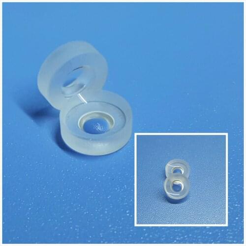 20 Times Beam Expanding Diameter 8 Glass Double Concave Collimating Lens Laser Diode Lamp Cap Laser Module Focusing Lens