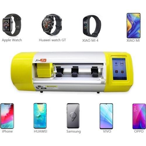 Jiutu Auto Cutting Machine Flexible Hydrogel Film For Front Screen Protective Back Film Cut Sticker Tape