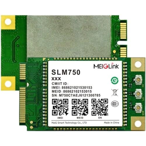 MeiG Smart SLM750 SLM750-VA MINI PCIE LTE Cat4 module for North America LTE FDD B2/4/5/12/13/17/18/25/26