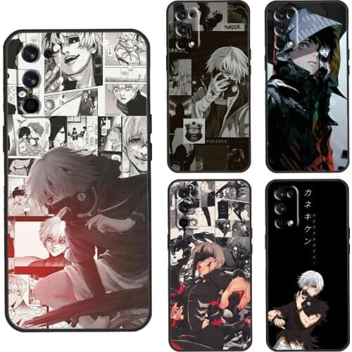 Tokyo Ghoul Kaneki Ken Trendy Anime Case For Realme C3 C11 C15 GT Neo Q3 6 7 8 Pro Cover For OnePlus 8 Pro 8T Nord 9 Pro Shell