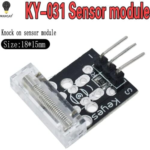 Knock Sensor Module for Arduino 3pin KY-031 Percussion Knocking Knock Sensor Module Diy Starter Kit KY031