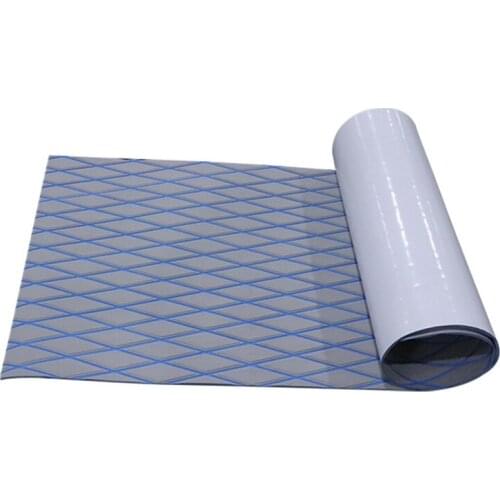 EVA Foam Faux Teak Boat Decking Sheet Non-Skid Self-Adhesive Sea Deck Marine Yacht RV Boat Flooring Mat Gray