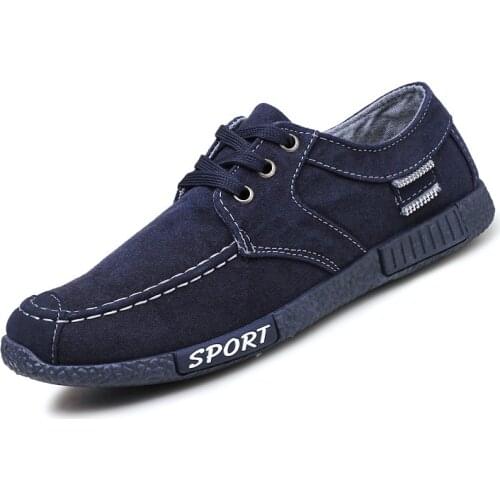 2021 Summer Autumn New Chinese Style Flat Canvas Shoes for Man Fashionable Solid Colors Shallow Mens Vulcanize Shoes for Sport