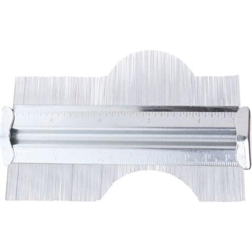 OOTDTY 125mm/5" Profile Contour Gauge Metal Deep Decorating Tiling Template Tiles Tool