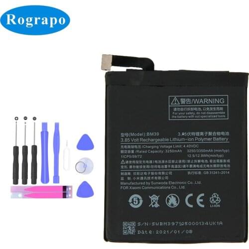 Аккумуляторы для телефонов Xiaomi Mi 6 Rograpo China At AliExpress