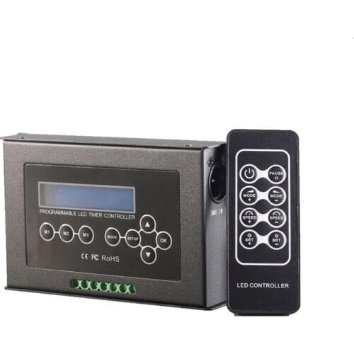 Timer RGB/RGBW controller with RF remote BC300
