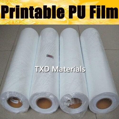 Premium Quality printable Heat Transfer Vinyl, digital printable PU transfer film with free shipping with size:50CMX25M/Roll