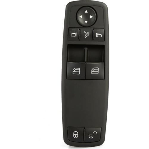 W169 A160 W245 B200 Window Switch High Durability Simple Operation Rearview Mirror Control Master Power Window Switch 1698206510