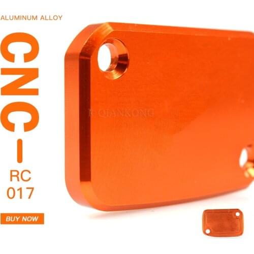 Motorcycle CNC Front Brake Fluid Reservoir Cover Cap Fits For 125 200 390 125 200 390