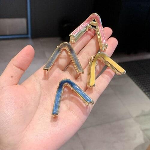 7 Styles Elegant V-shaped Hair Claws Woman Hairpins Hair Accessories Girls Hair Crab Headwear Hairgrip Fashion Barrettes