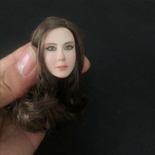 1/6 Scale Cleopatra Ankeshana Female Head Carving Mana Killer Head Sculpt Model For 12 inches Female Body