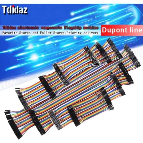 40P Dupont line color of female-female male female male to male head 40 a row of 10/20 / 30CM