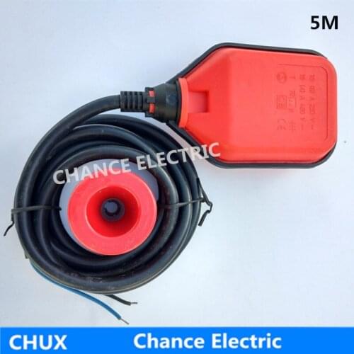 5m water level sensor liquid Float Pressure Switch for Industry Fluid Level Sensor 220v (CX-M15-1)