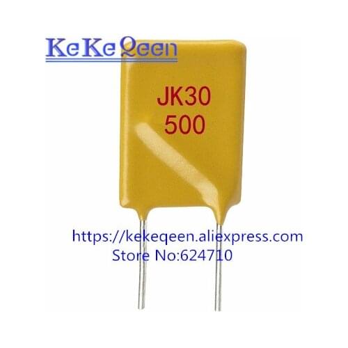 50PCS/LOT Self Recovery Fuse JK30-500 30V 5A 5000MA PPTC