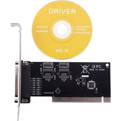 Pci Expansion Card Adapter 25Pin Parallel Lpt Pci To Parallel Db25 Printer Port Controller Card