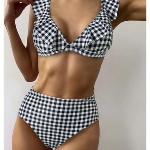 Brazilian Style Bikini Printing Bikini One Piece Bikini Swimsuit Swimwear Women Plus Size Bikini Swimsuit Swimwear Beach