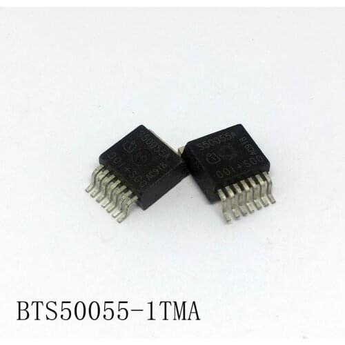 Intelligent high-end high-current power switch BTS50055-1TMA TO-263-7 70A/5.0-34V 10pcs/lots new in stock