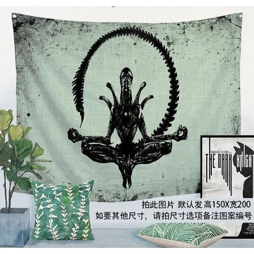 Classic Movie\Rock Band\Creative Pattern Flag Banner Cloth Art Retro Poster Tapestry Wall Sticker Hanging Painting Indoor Decor